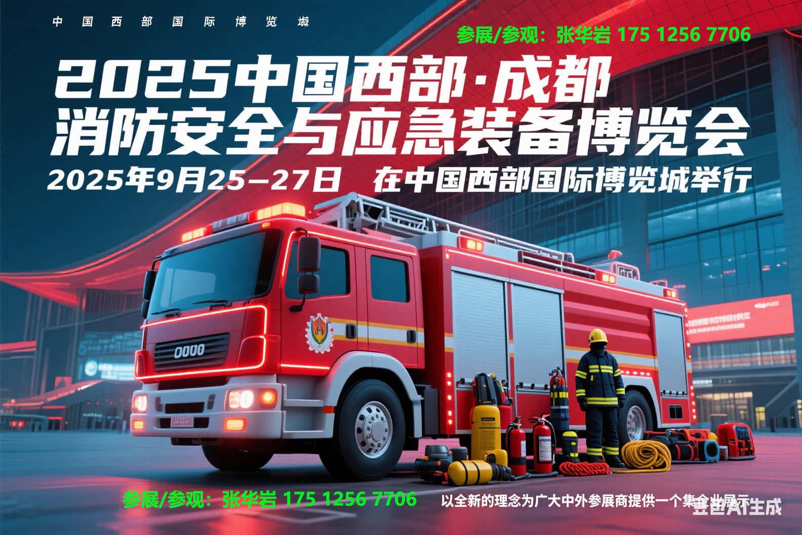 2025成都消防應急展｜2025中國西部成都消防安全與應急裝備博覽會